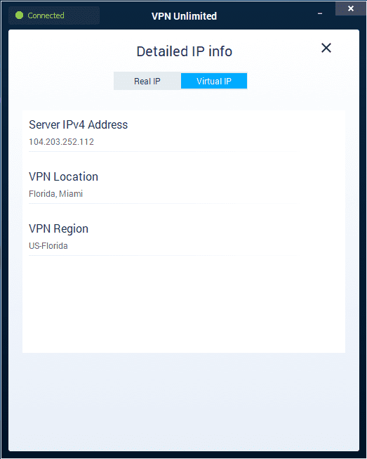 How to use a VPN on Windows: Detailed Virtual IP info